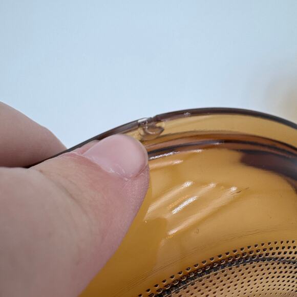 Anchor Hocking Harvest Amber Individual Casserole and Lid Cookware - Picture 4 of 8